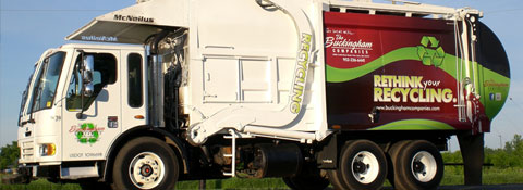 Buckingham Recycling Truck